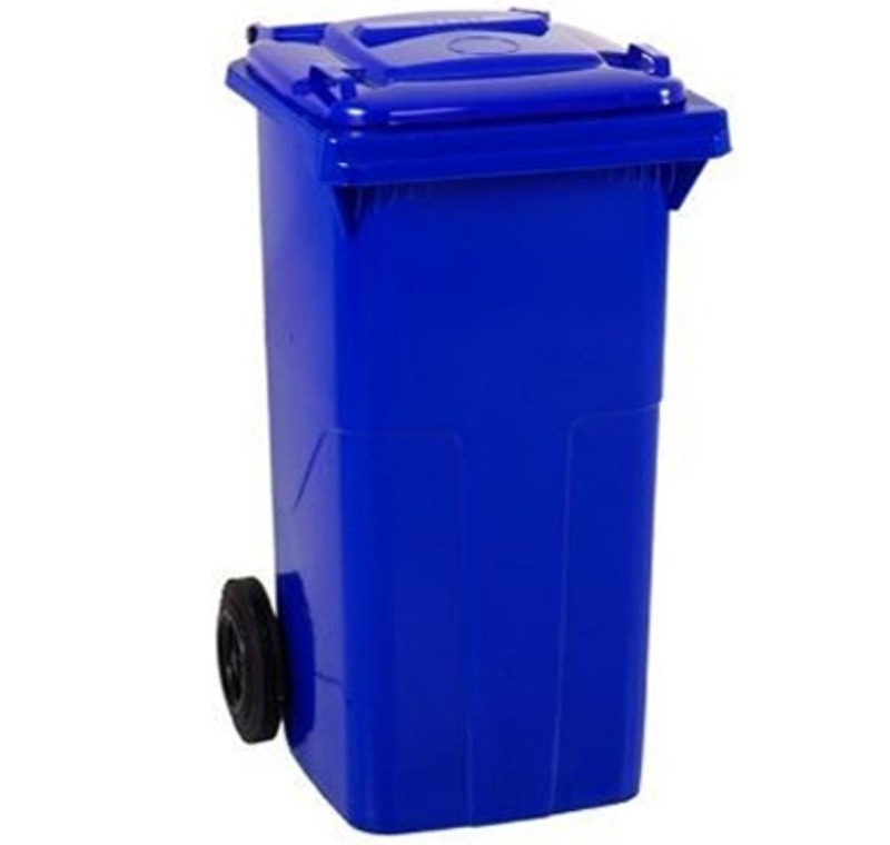 Plastik Çöp Konteyneri 240 Litre Mavi -PÇK-240M
